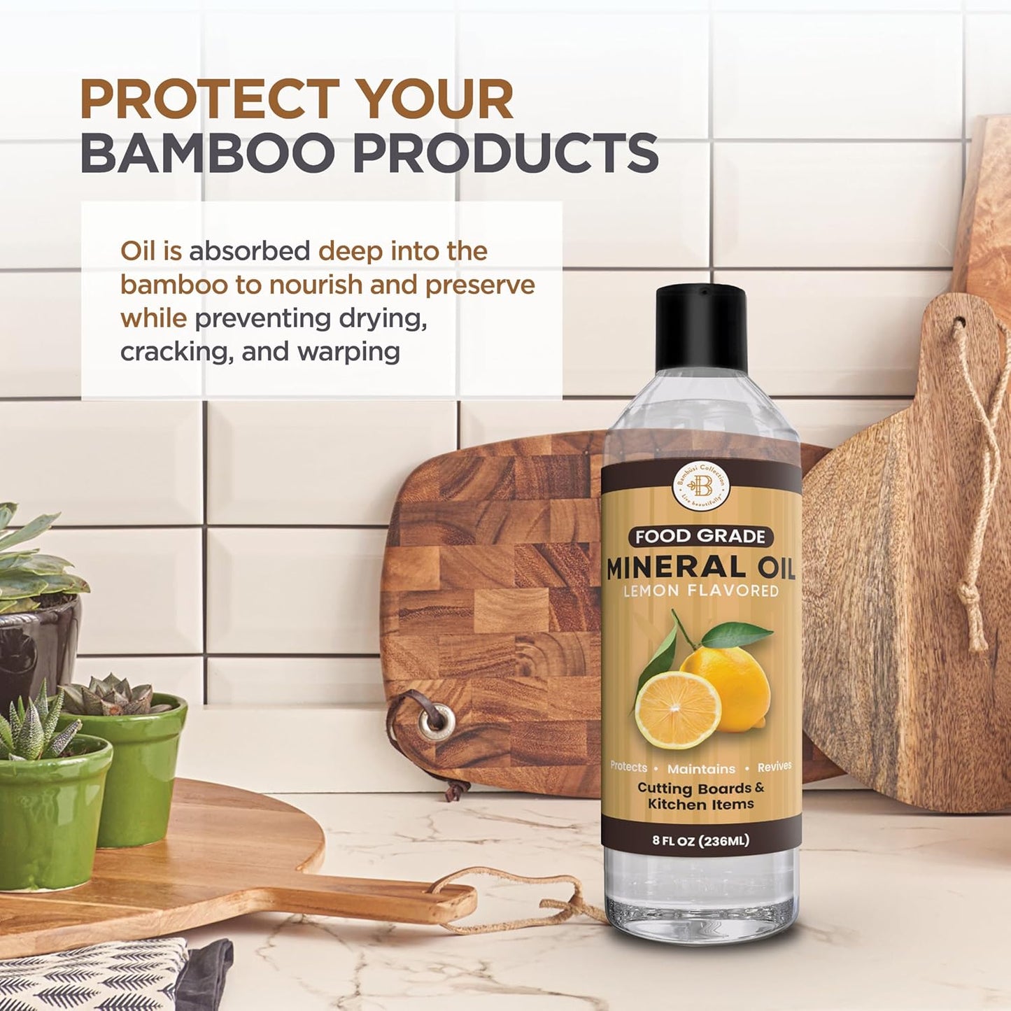 Cutting Board Oil – Food-Grade