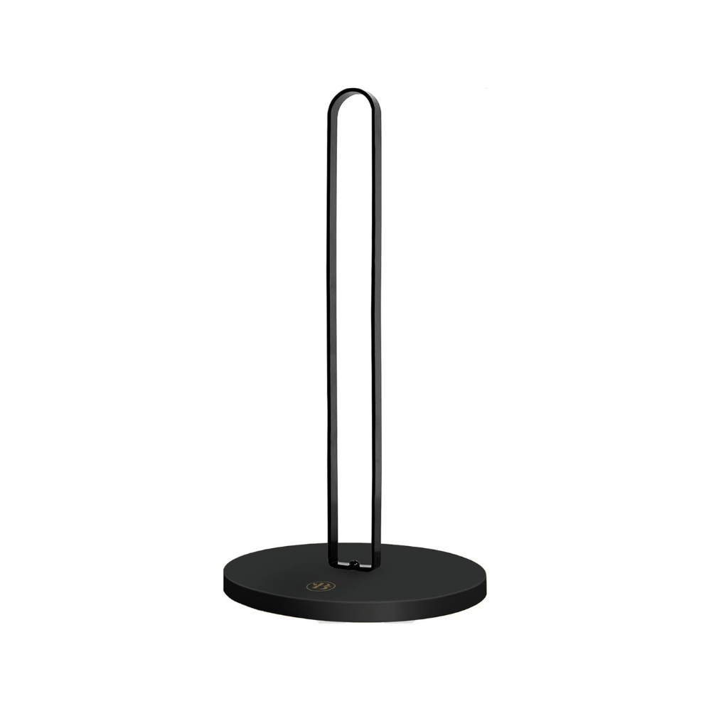 Black Wooden Paper Towel Holder