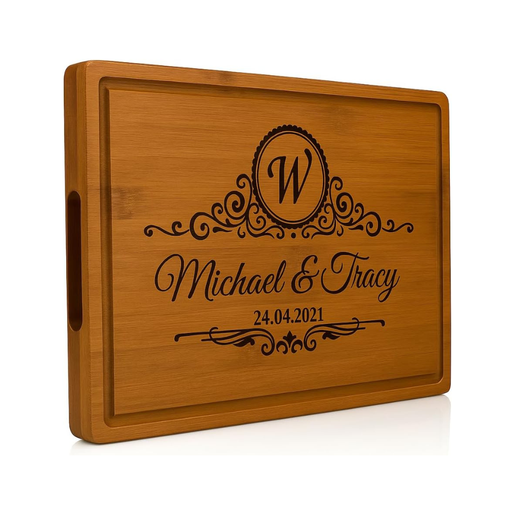 Personalized Bamboo Engraved Cutting Board