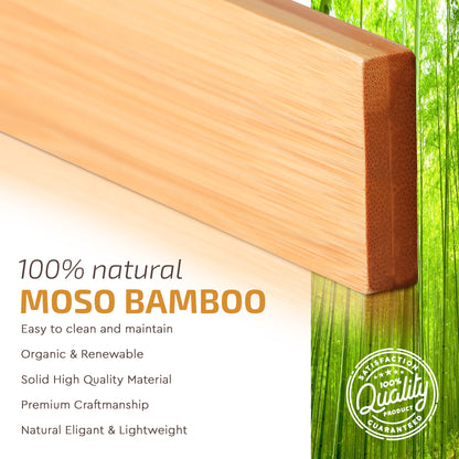 Adjustable Bamboo Drawer Dividers – 6-Pack