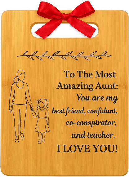 Wood Cutting Board Gift Message