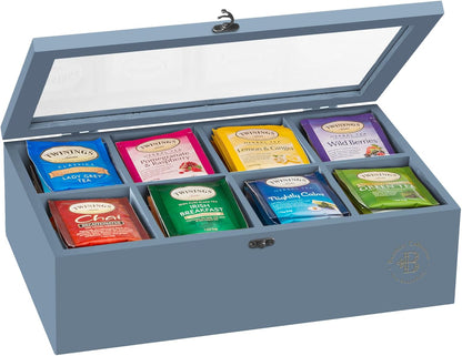 Bamboo Tea Organizer Box