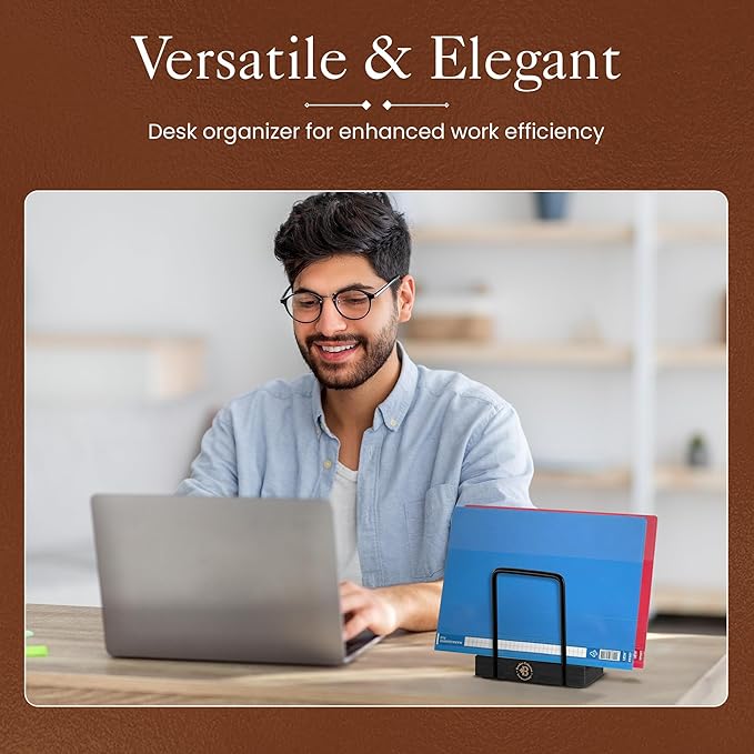 Black bamboo napkin holder for table