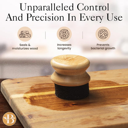 Cutting Board Oil Applicator Brush