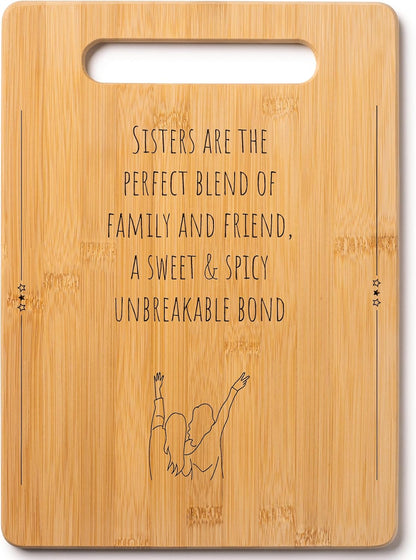 Wood Cutting Board Gift Message
