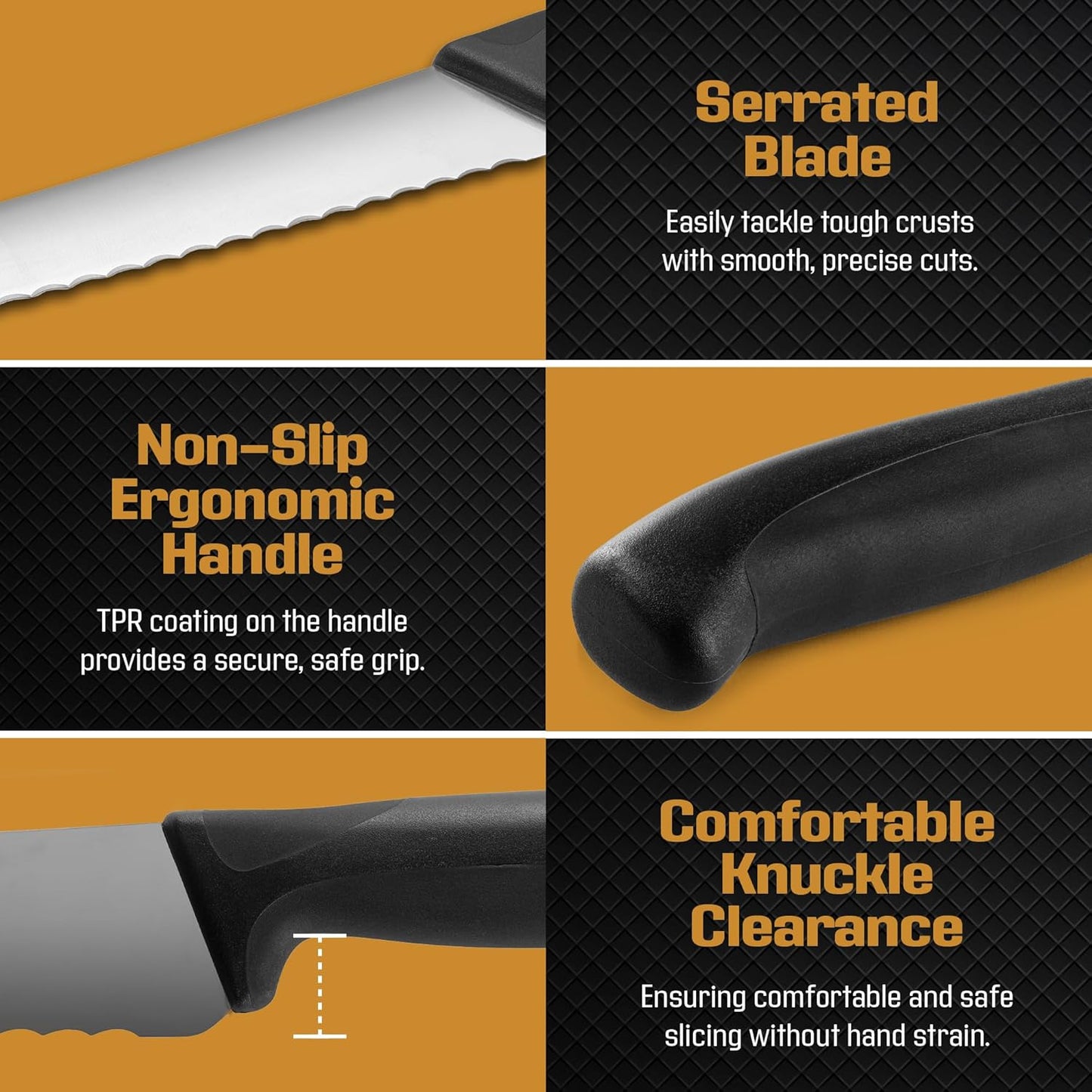 Bambüsi 10" Serrated Bread Knife