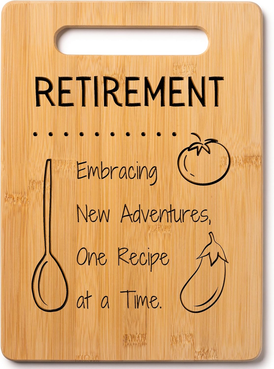 Wood Cutting Board Gift Message