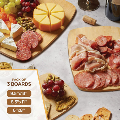 Bamboo Cutting Board Set