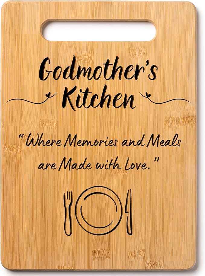 Wood Cutting Board Gift Message