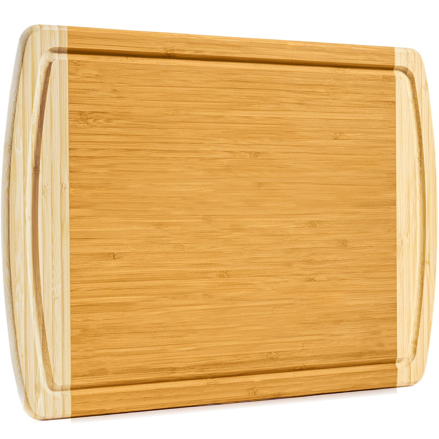 Bamboo Cutting Board with Drip Groove