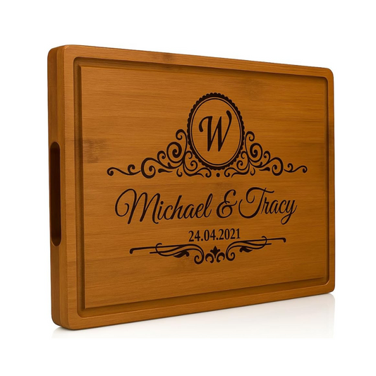 Personalized Bamboo Engraved Cutting Board