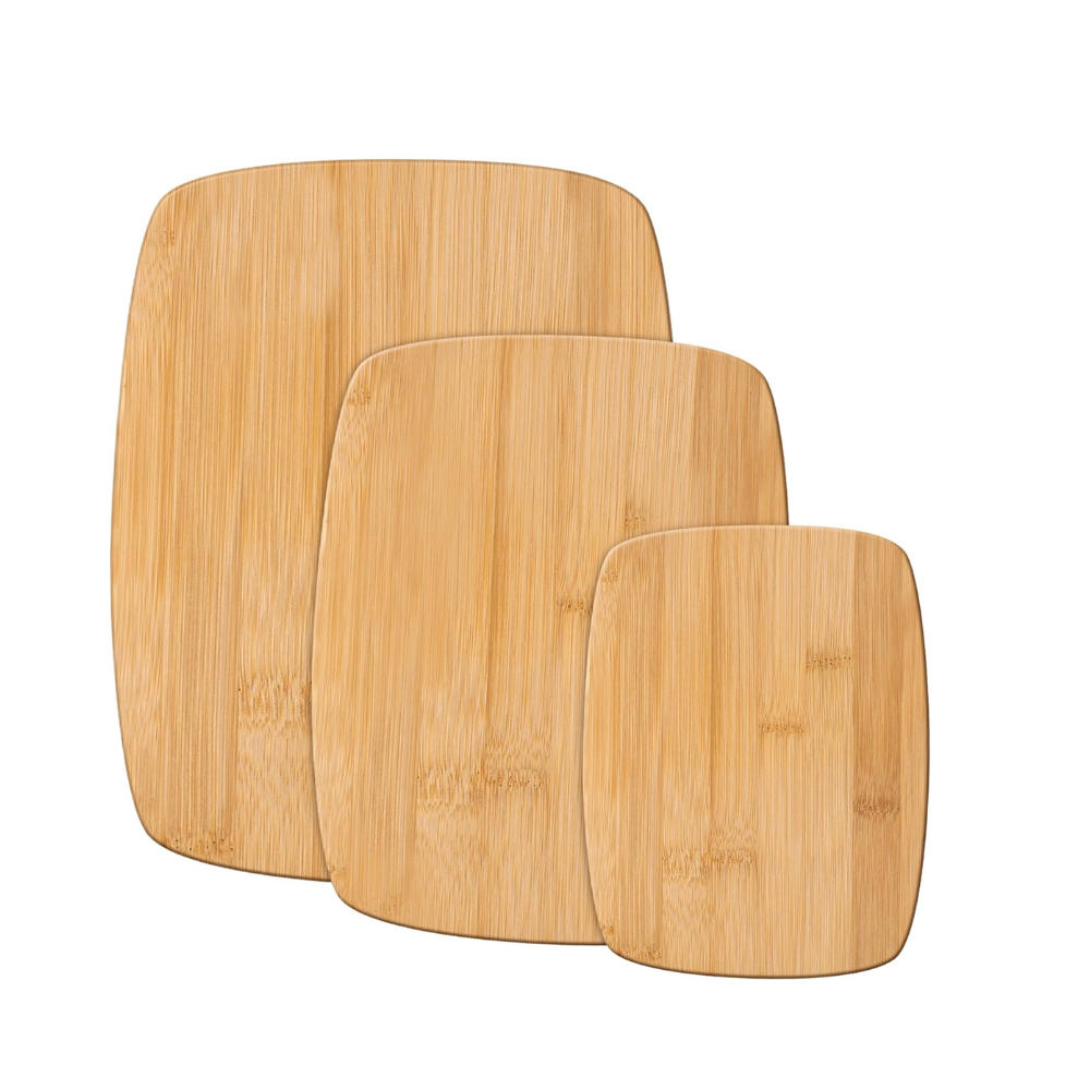 3-Piece Bamboo Cutting Board Set