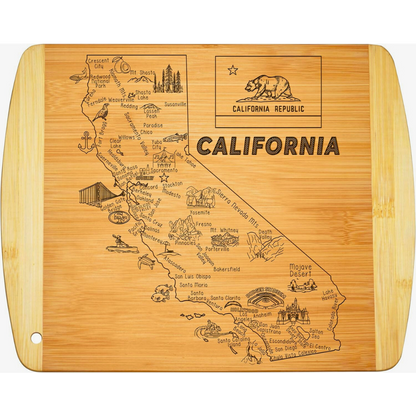State Bamboo Cutting Board