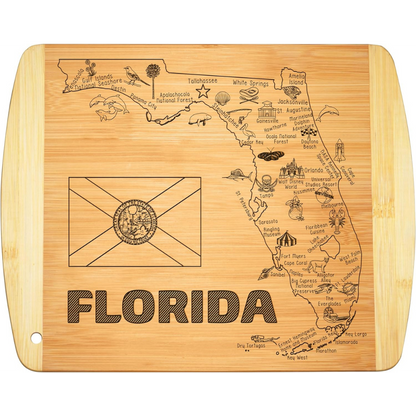 State Bamboo Cutting Board