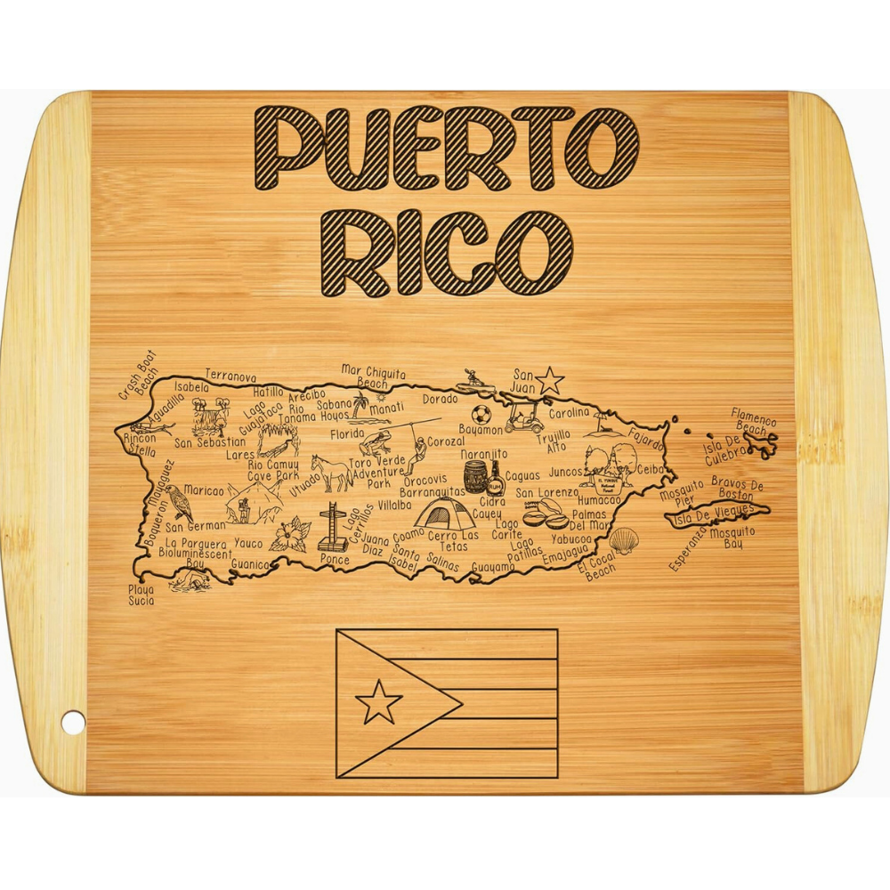 State Bamboo Cutting Board