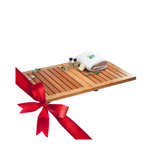 Bamboo Non-Slip Bath Mat