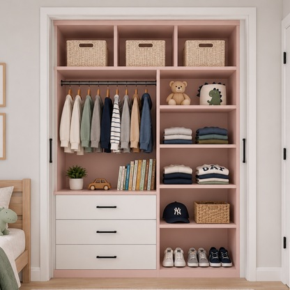 Custom Cut Cabinet Shelves, 3/4 Inch Thick Melamine, Cut to Size