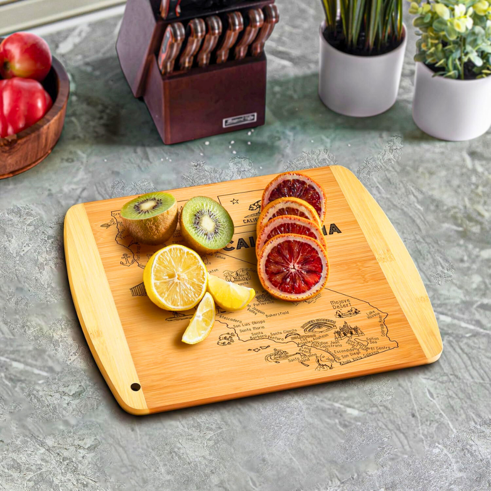 State Bamboo Cutting Board