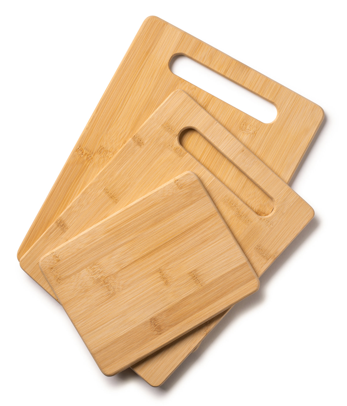 Bambüsi bamboo cutting boards with carry handles