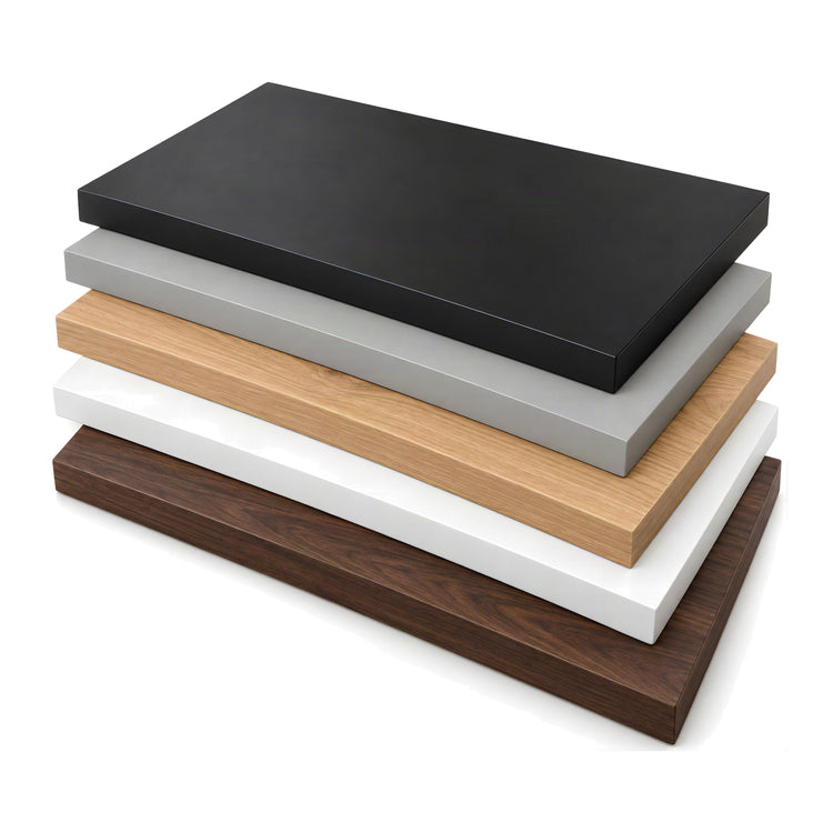 Custom Shelves - Premium 1 Inch Thick Melamine, Cut to Size