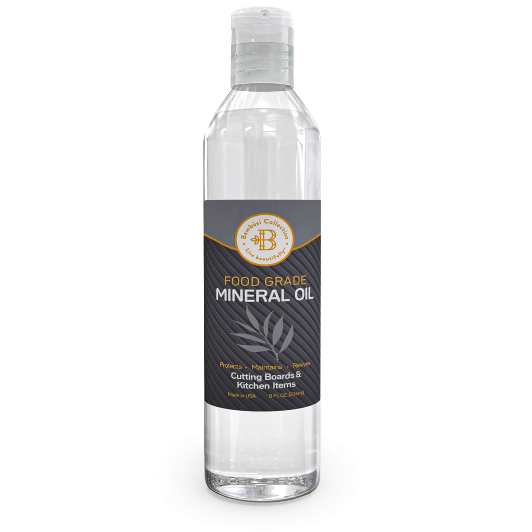 Food Grade Mineral Oil - Cutting Board, Butcher Block Oil, Wood Cutting Board Conditioner, Protects and Restores Wood, Stainless Steel and Marble