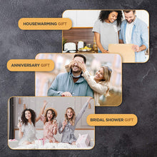 Load image into Gallery viewer, #1 Wedding &amp; Bridal Shower Gift - Bamboo Cheese/Charcuterie Board &amp; Knife Set
