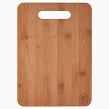 Load image into Gallery viewer, Bamboo Cutting and Chopping Board with Handle
