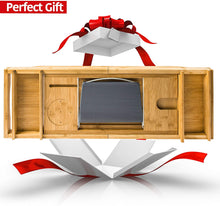 Load image into Gallery viewer, Luxury Expandable Bamboo Spa Bathtub Caddy - New
