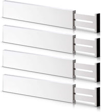 Load image into Gallery viewer, Small Adjustable Bamboo Drawer Organizer (4-Pack)
