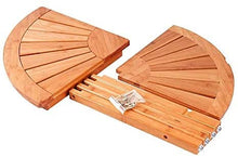 Load image into Gallery viewer, Bamboo Indoor/Outdoor Corner Storage Shelf
